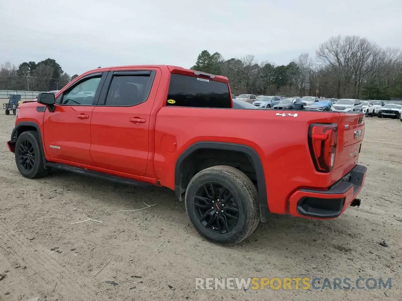 2 Photograph of a damaged car 3GTP9CEK0NG136860 GMC SIERRA 2022
