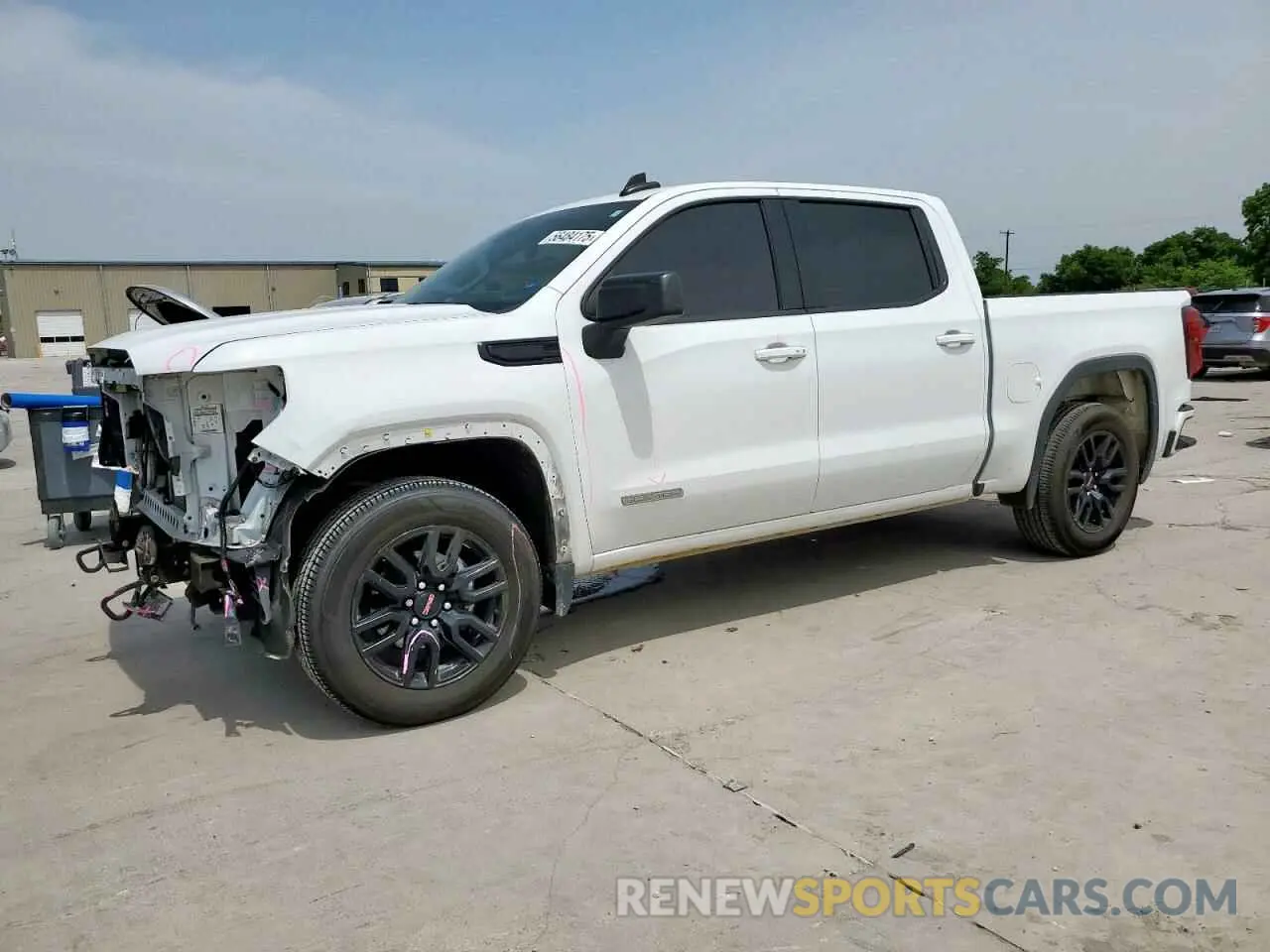1 Photograph of a damaged car 3GTPHCEK6NG680363 GMC SIERRA 2022
