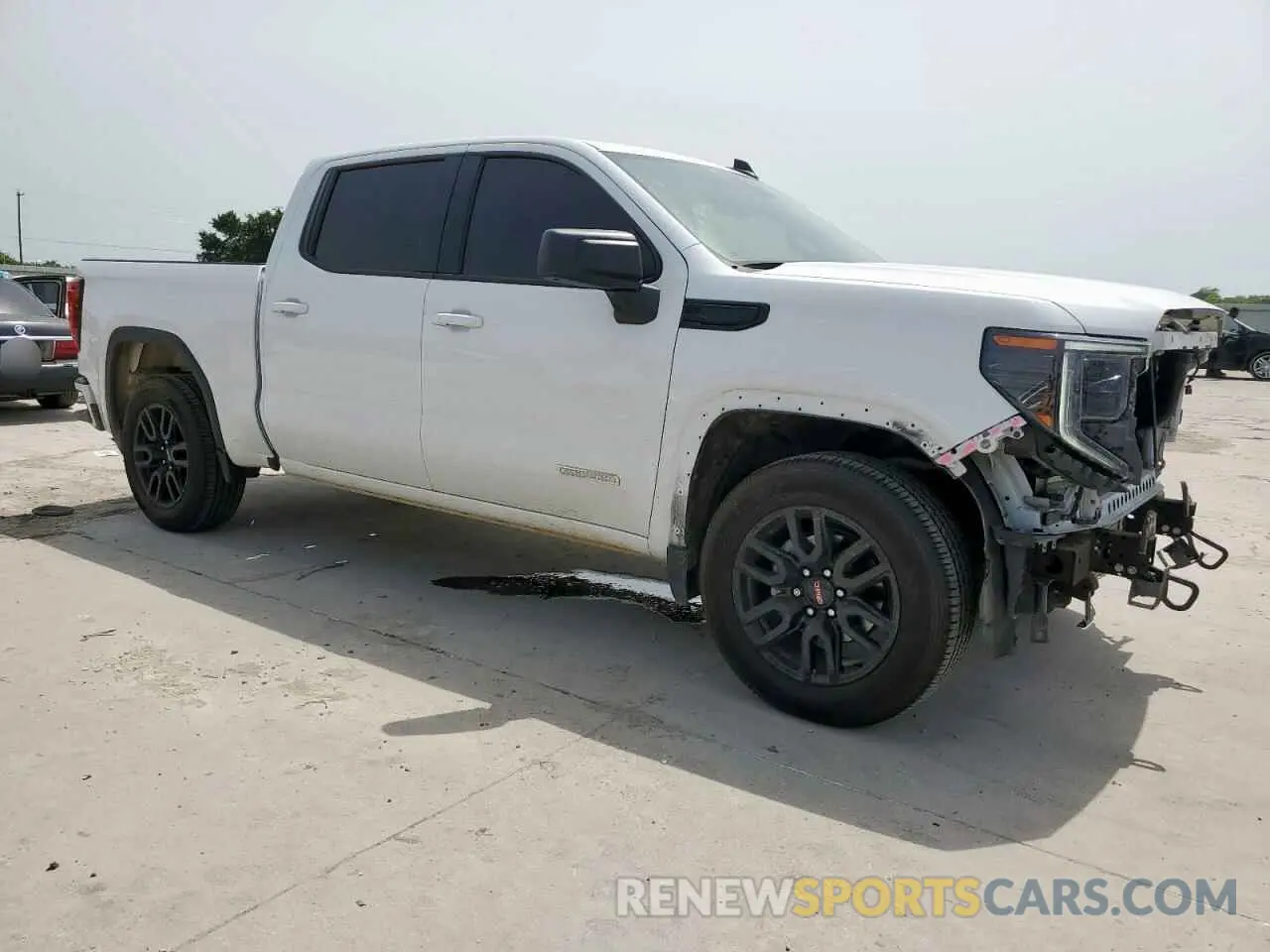 4 Photograph of a damaged car 3GTPHCEK6NG680363 GMC SIERRA 2022