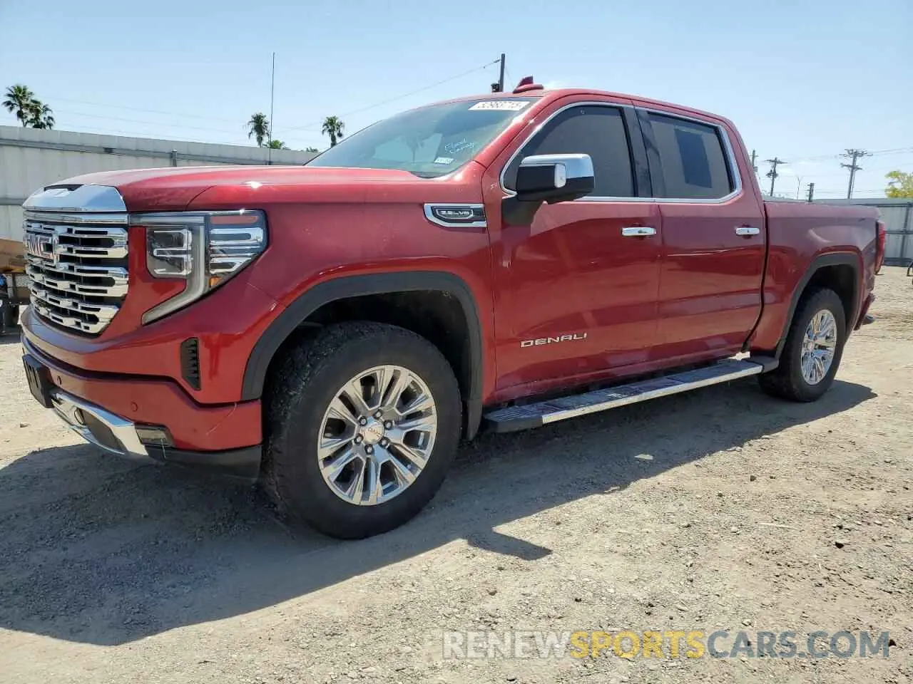 1 Photograph of a damaged car 3GTPHGED8NG607729 GMC SIERRA 2022