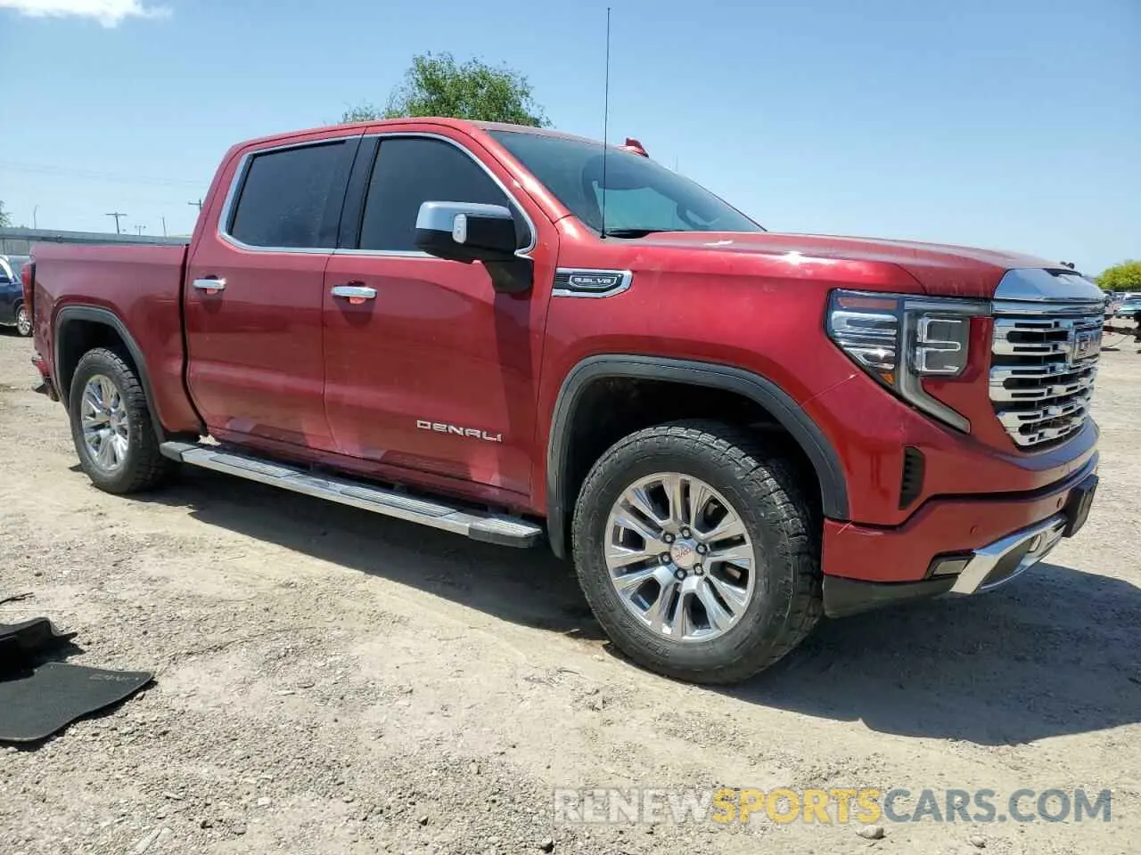 4 Photograph of a damaged car 3GTPHGED8NG607729 GMC SIERRA 2022
