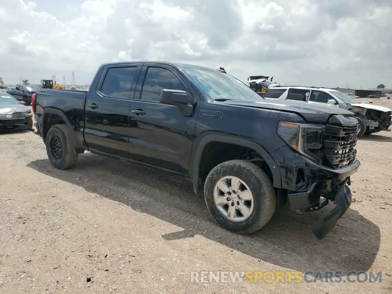 4 Photograph of a damaged car 3GTPUCEK8NG671045 GMC SIERRA 2022
