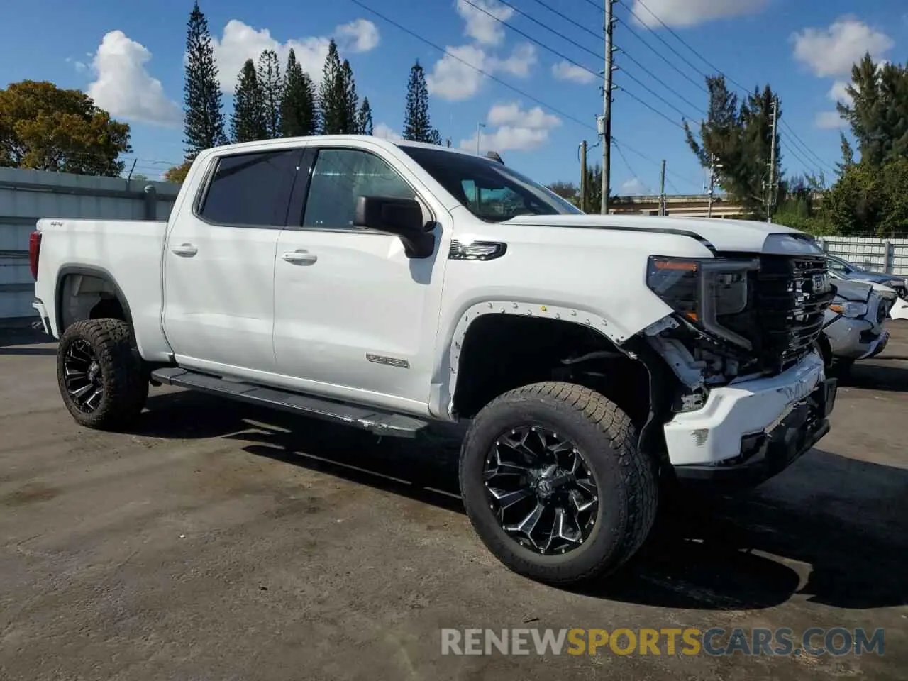 4 Фотография поврежденного автомобиля 3GTPUCEKXNG663982 GMC SIERRA 2022