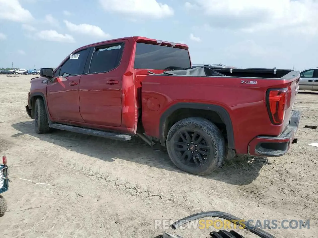 2 Photograph of a damaged car 3GTU9CED9NG161096 GMC SIERRA 2022