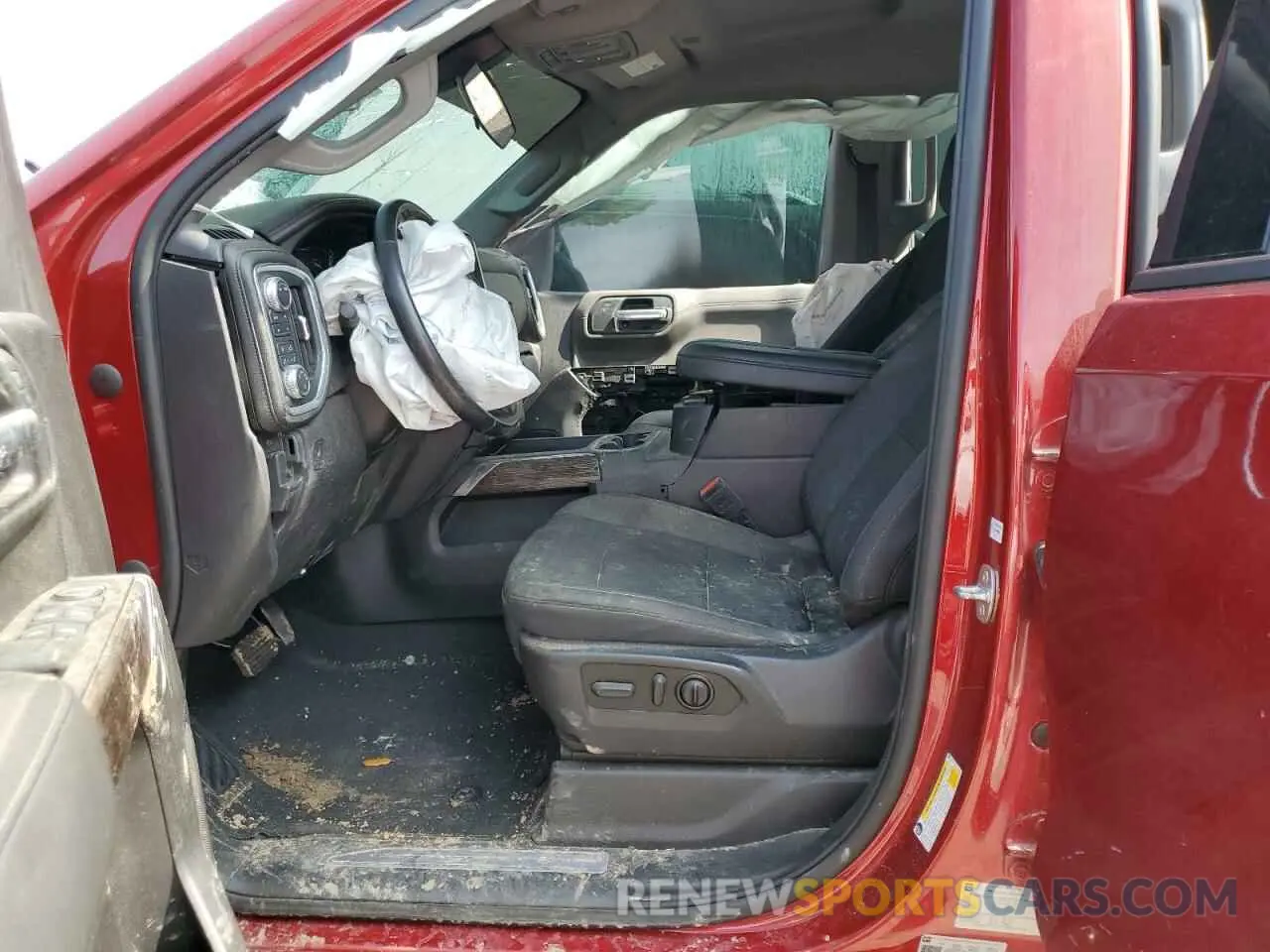 7 Photograph of a damaged car 3GTU9CED9NG161096 GMC SIERRA 2022