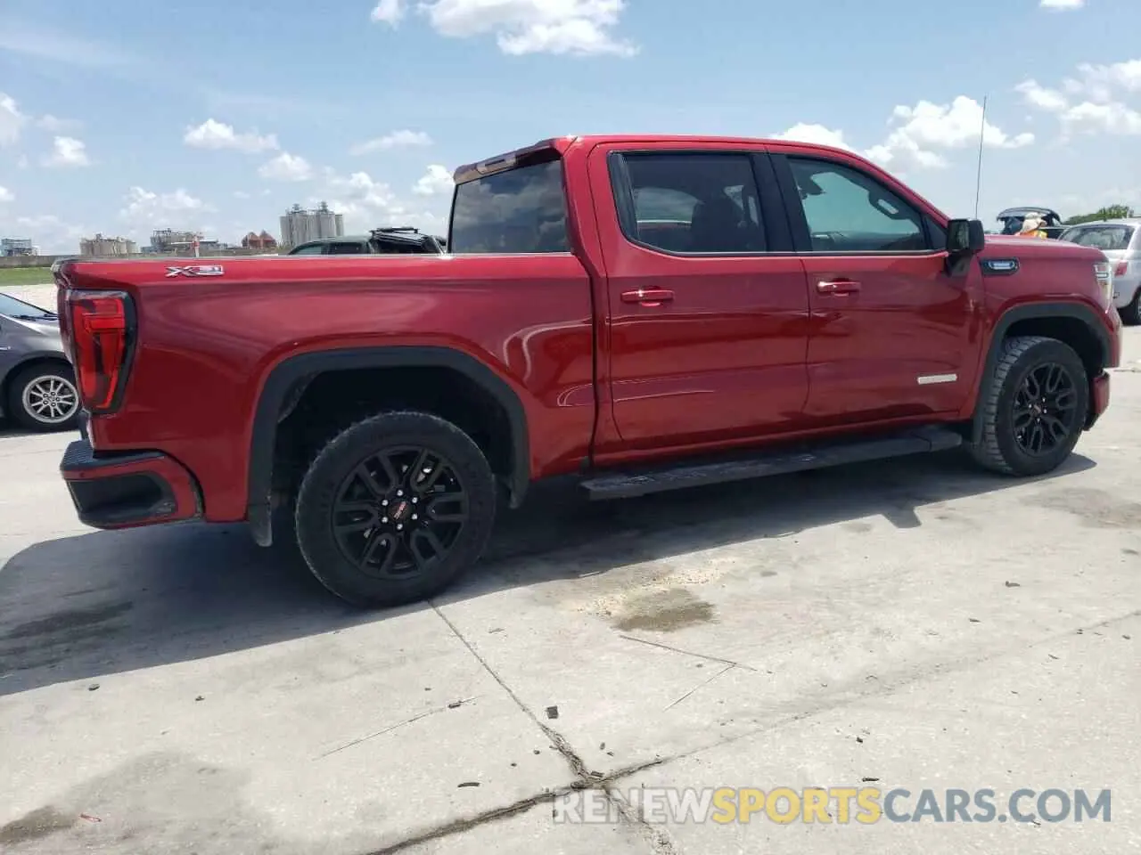 3 Фотография поврежденного автомобиля 3GTU9CET7NG196551 GMC SIERRA 2022