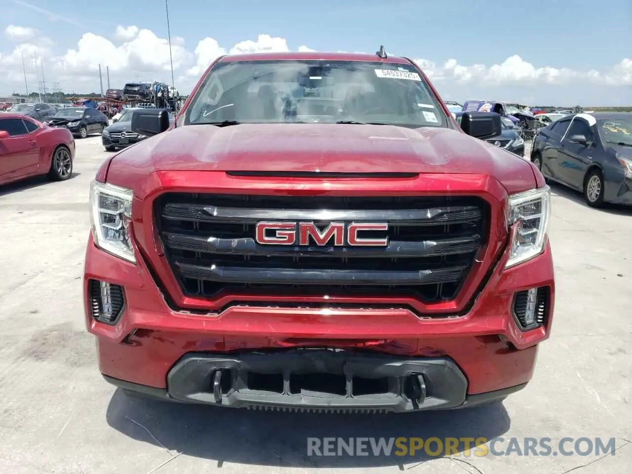 5 Фотография поврежденного автомобиля 3GTU9CET7NG196551 GMC SIERRA 2022