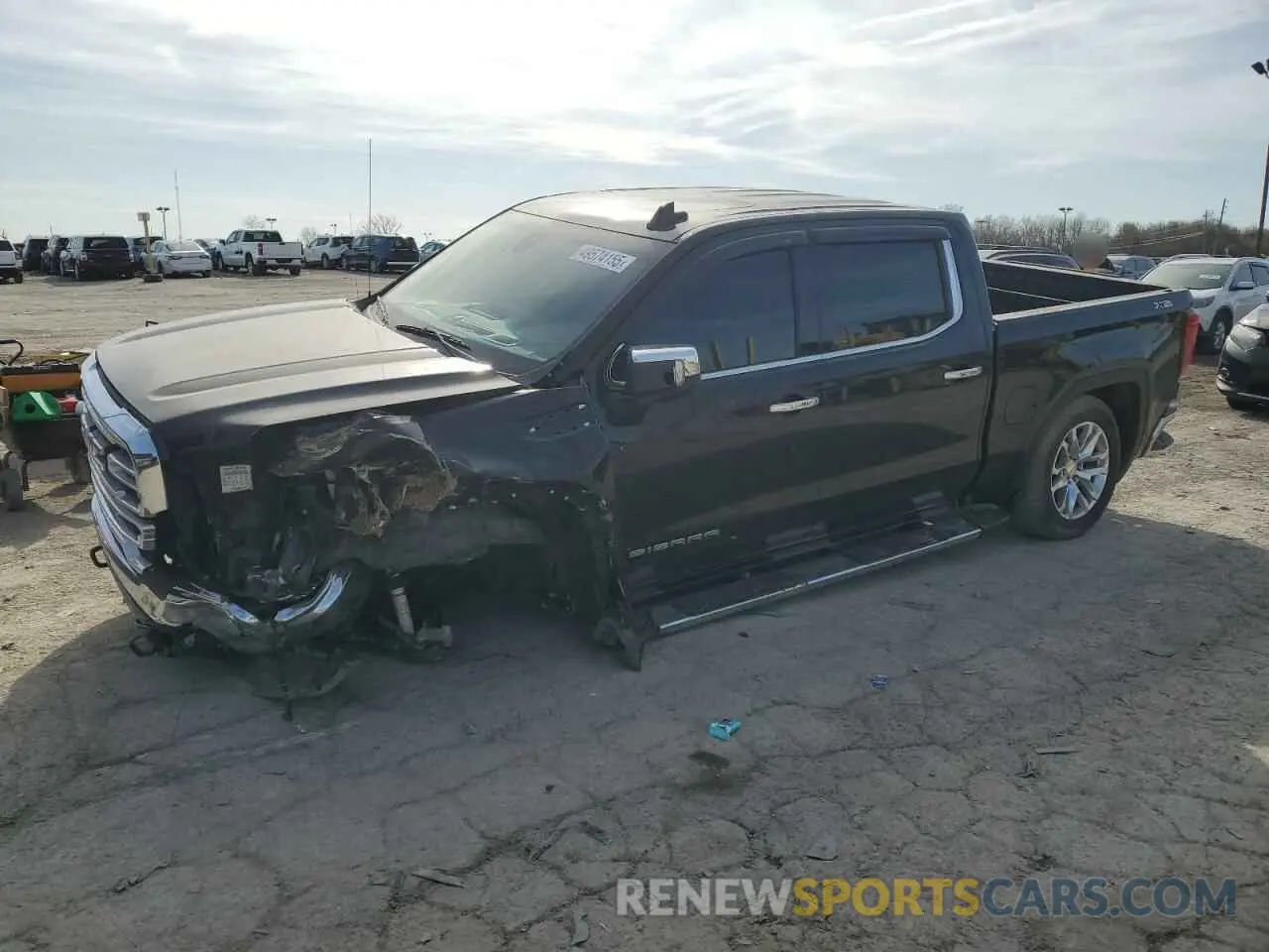 1 Photograph of a damaged car 3GTU9DED4NG152053 GMC SIERRA 2022