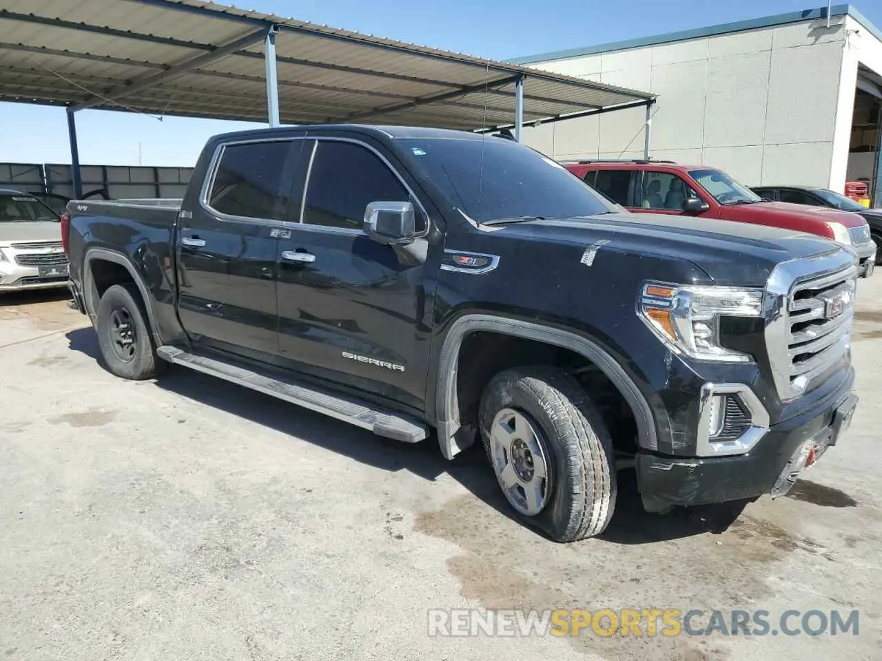 4 Photograph of a damaged car 3GTU9DED6NG145430 GMC SIERRA 2022