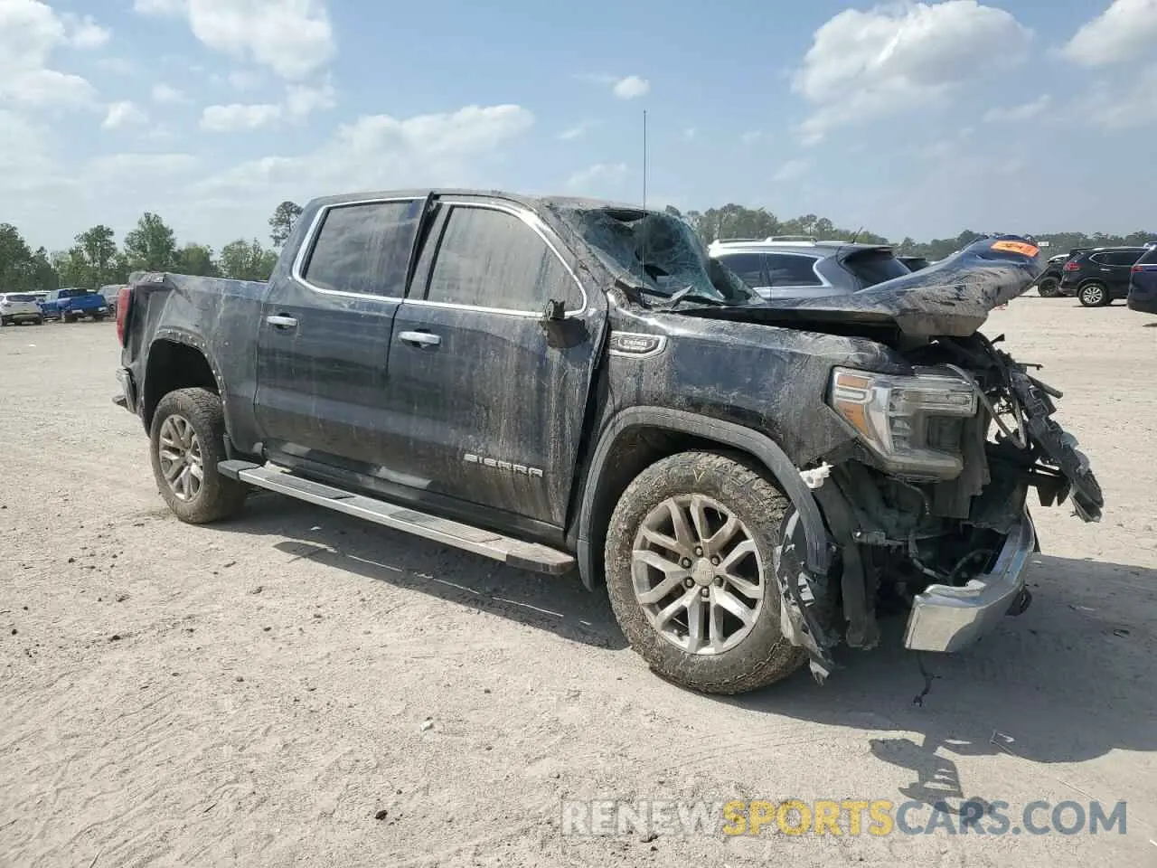 4 Photograph of a damaged car 3GTU9DET8NG174595 GMC SIERRA 2022