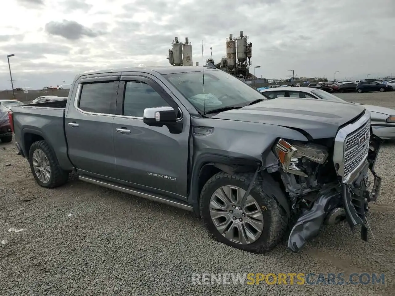 4 Фотография поврежденного автомобиля 3GTU9FEL7NG126856 GMC SIERRA 2022