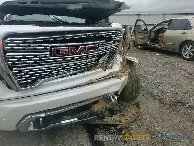 10 Фотография поврежденного автомобиля 3GTU9FET5NG178566 GMC SIERRA 2022