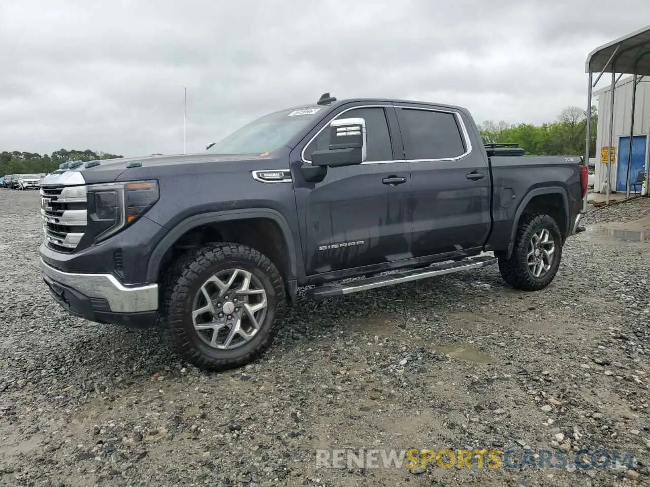 1 Фотография поврежденного автомобиля 3GTUUBET9NG636634 GMC SIERRA 2022