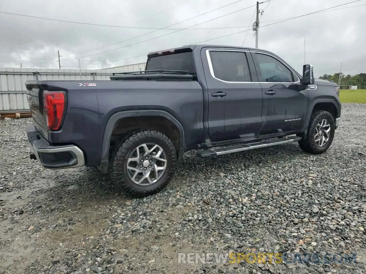 3 Фотография поврежденного автомобиля 3GTUUBET9NG636634 GMC SIERRA 2022