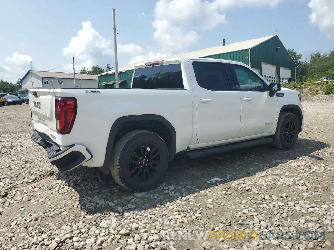 3 Фотография поврежденного автомобиля 3GTUUCED2NG592913 GMC SIERRA 2022