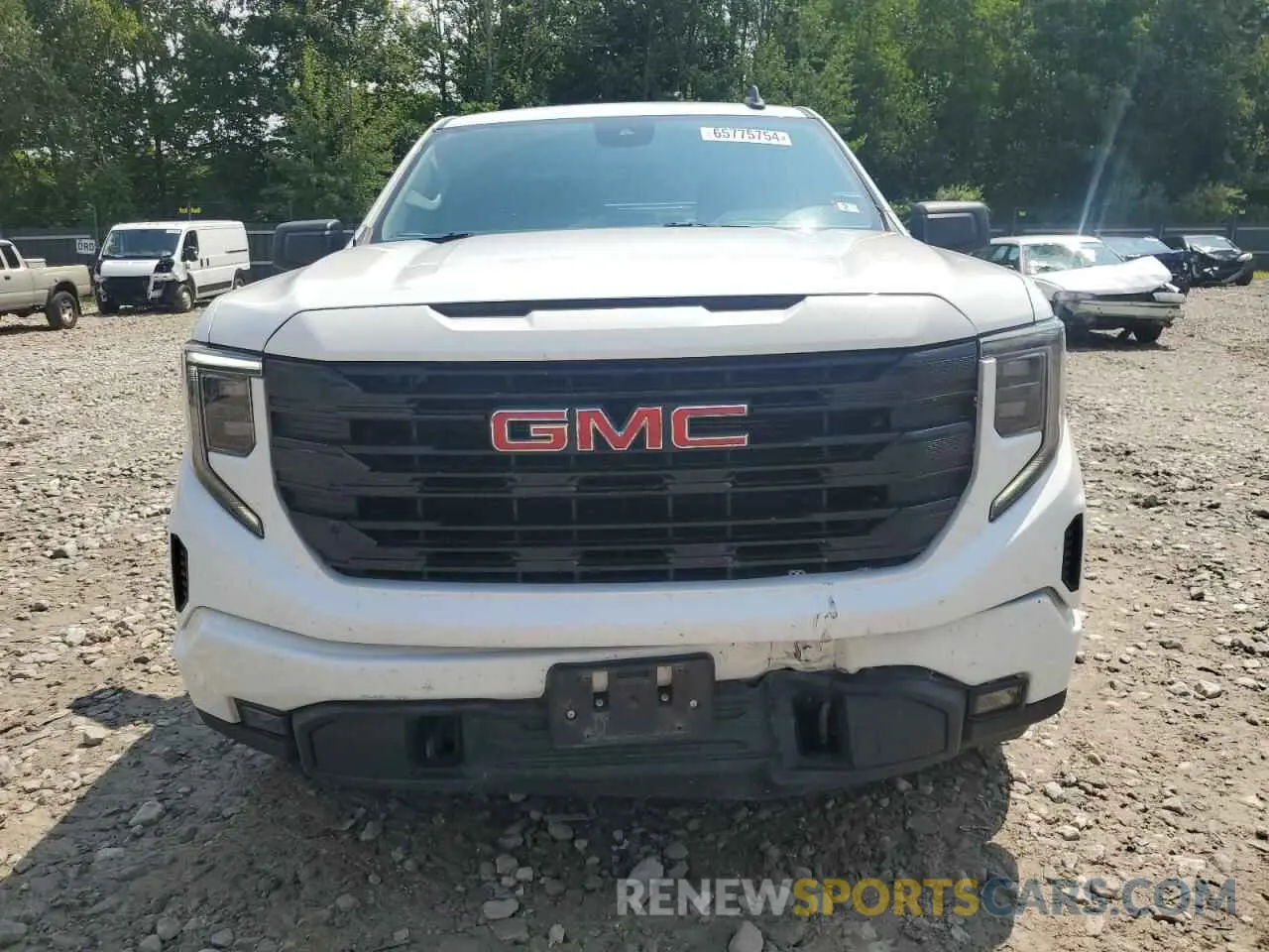 5 Фотография поврежденного автомобиля 3GTUUCED2NG592913 GMC SIERRA 2022