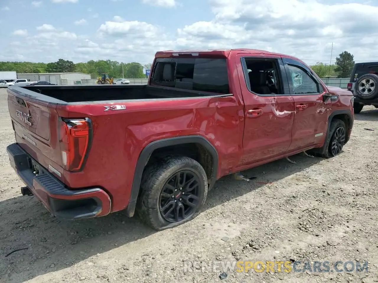 3 Photograph of a damaged car 3GTUUCED8NG610251 GMC SIERRA 2022