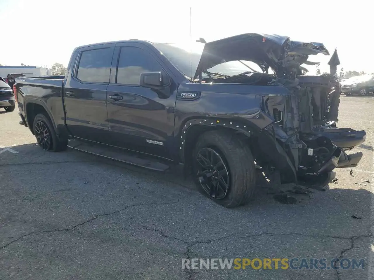 4 Photograph of a damaged car 3GTUUCEDXNG548397 GMC SIERRA 2022