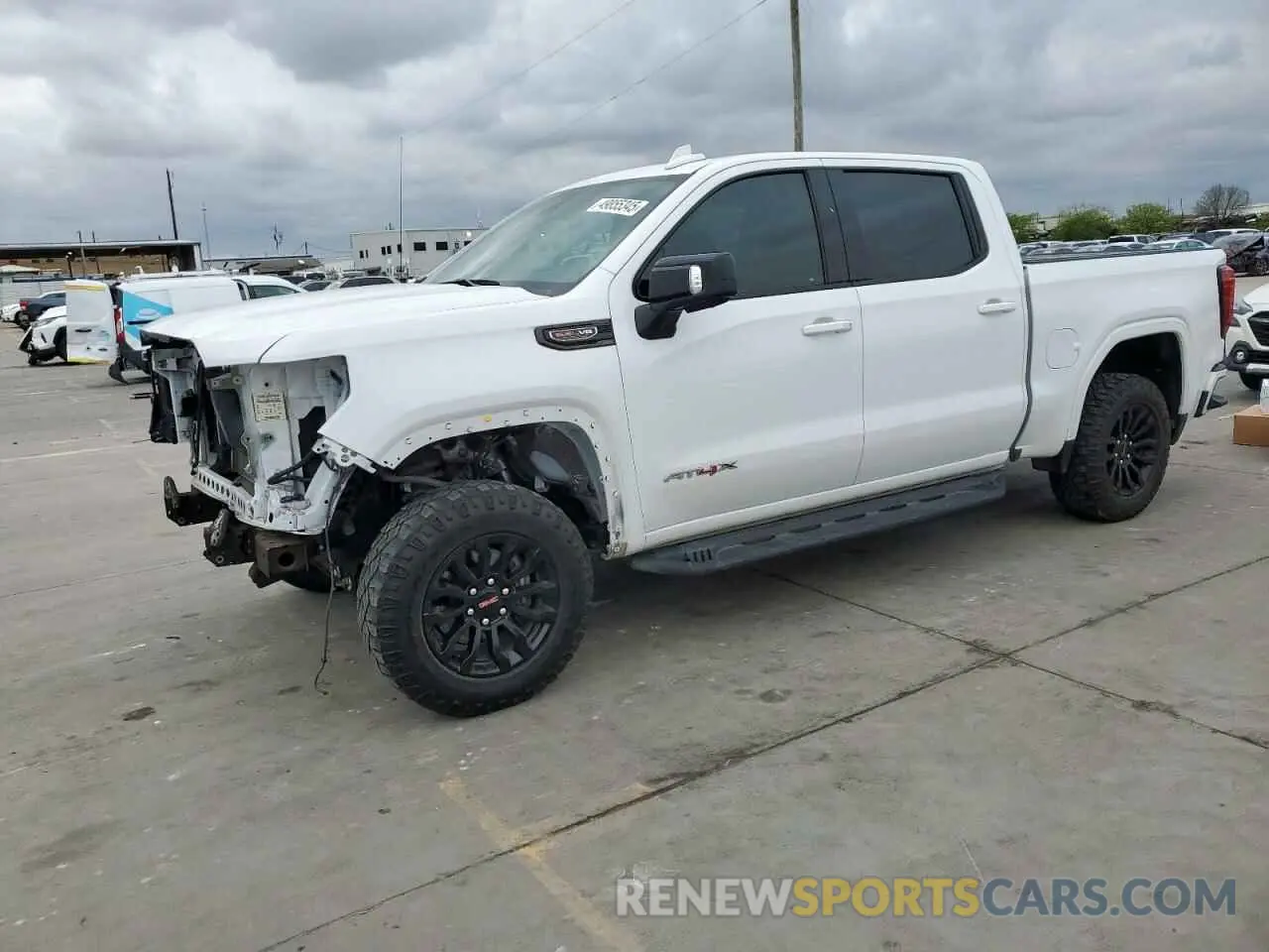 1 Photograph of a damaged car 3GTUUFEL4NG662159 GMC SIERRA 2022