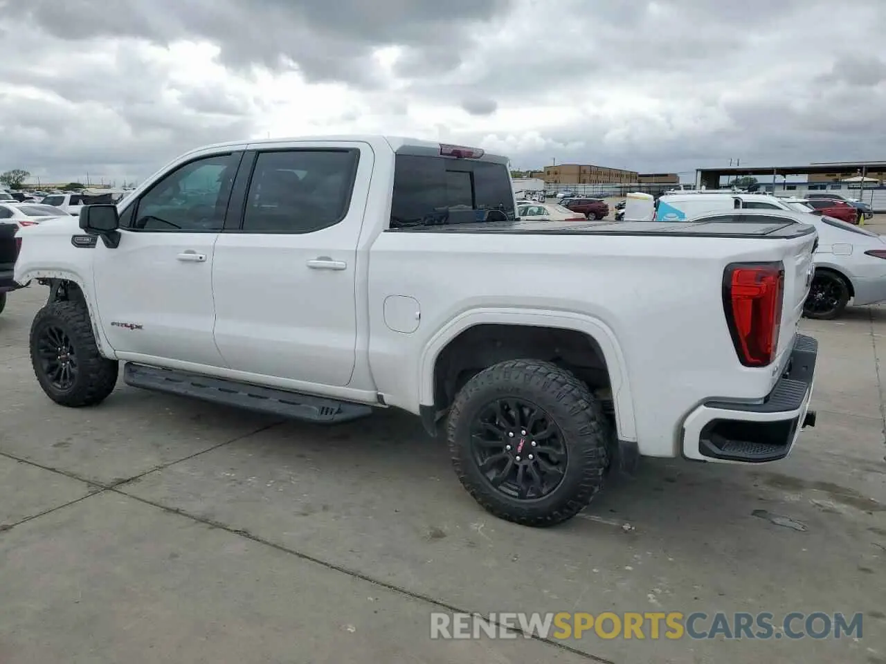 2 Photograph of a damaged car 3GTUUFEL4NG662159 GMC SIERRA 2022