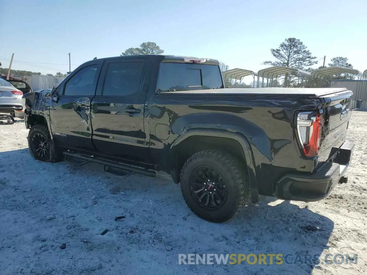 2 Photograph of a damaged car 3GTUUFEL6NG531380 GMC SIERRA 2022