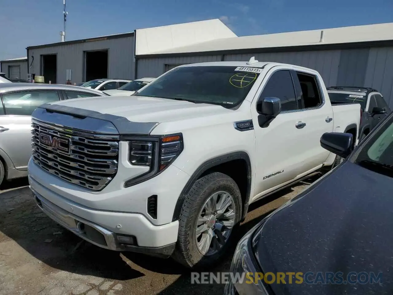 1 Photograph of a damaged car 3GTUUGED2NG521041 GMC SIERRA 2022