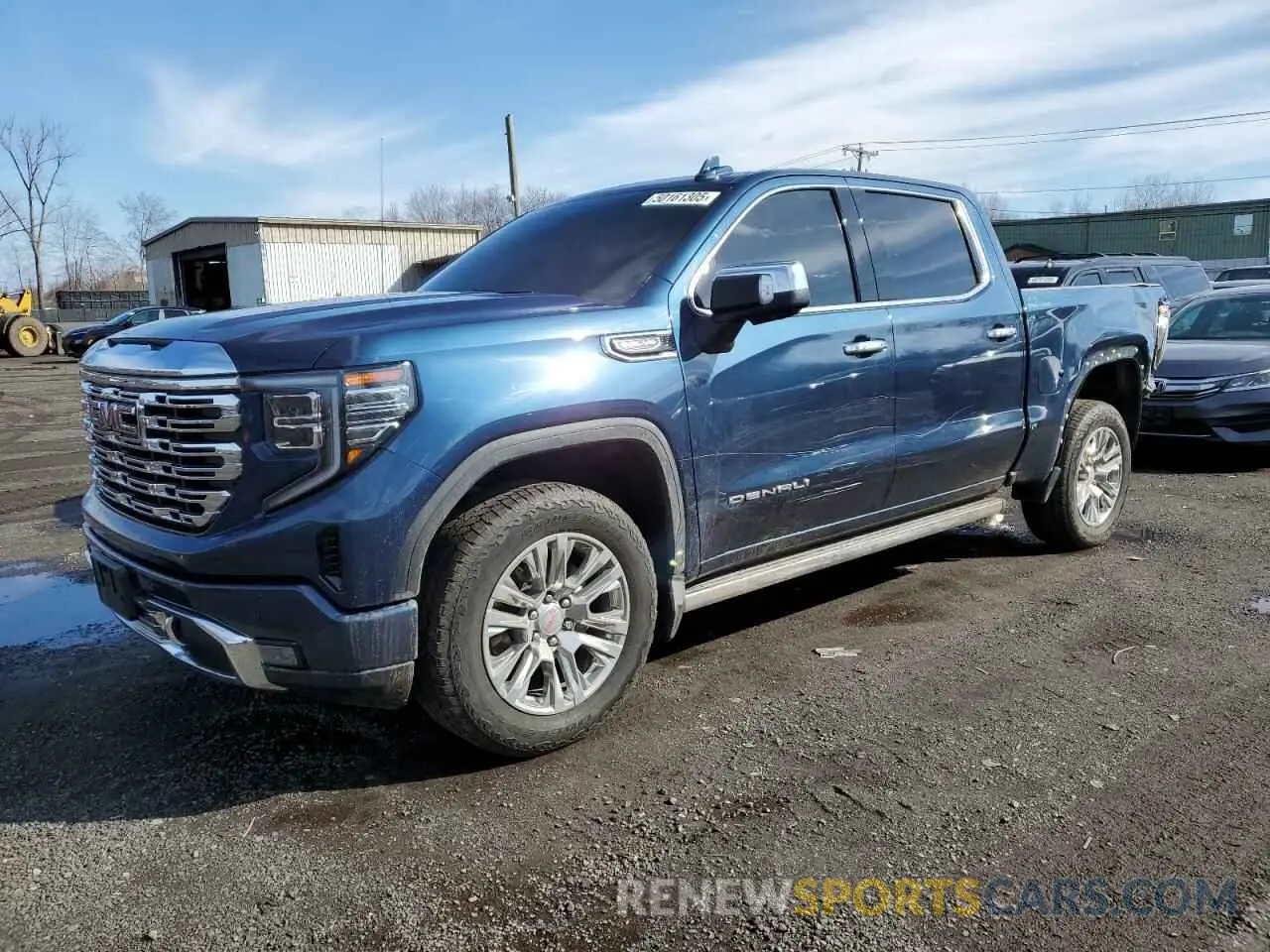 1 Photograph of a damaged car 3GTUUGED5NG589012 GMC SIERRA 2022