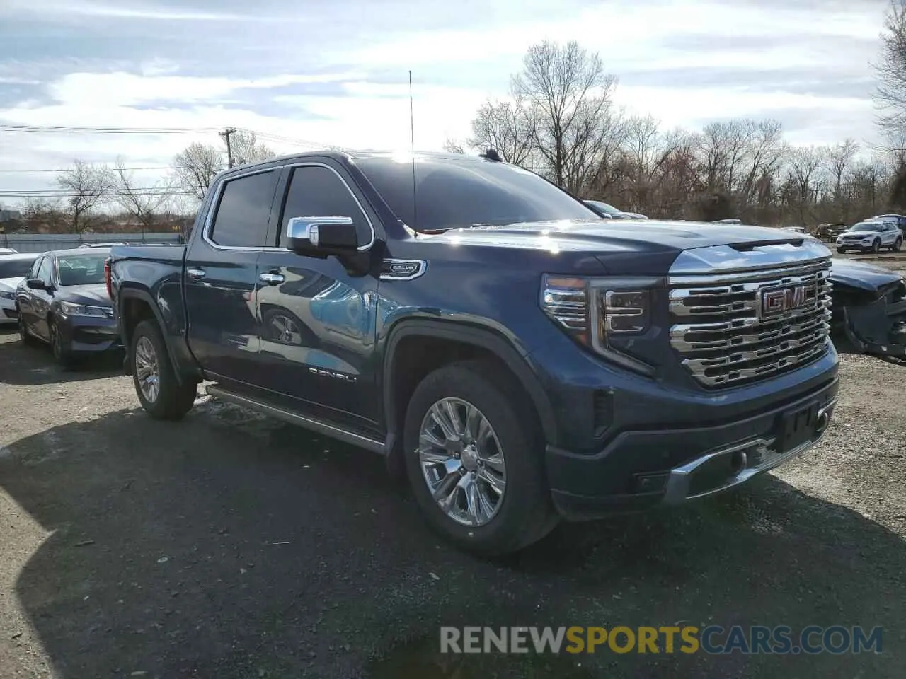 4 Photograph of a damaged car 3GTUUGED5NG589012 GMC SIERRA 2022