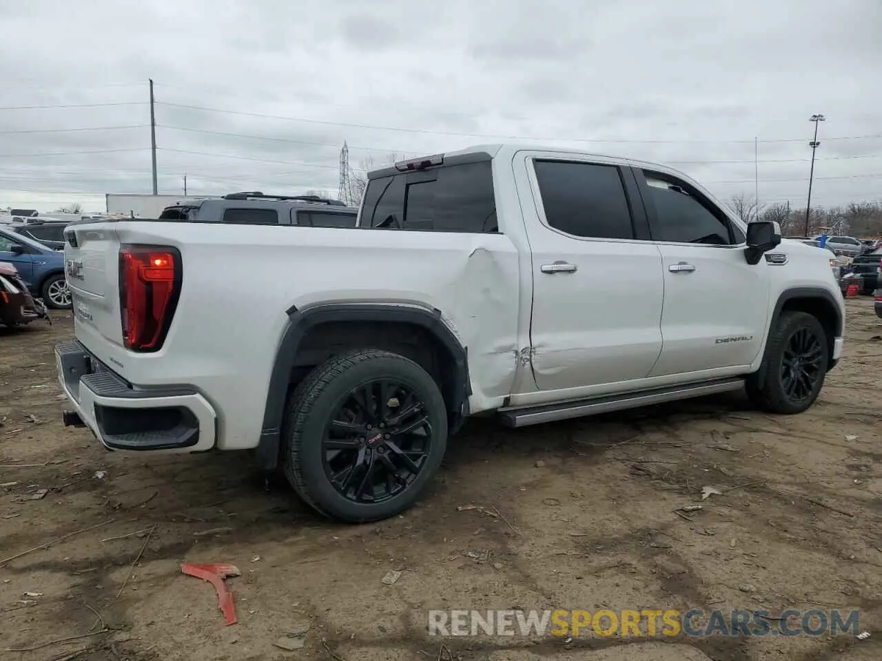 3 Фотография поврежденного автомобиля 3GTUUGEL1NG528764 GMC SIERRA 2022
