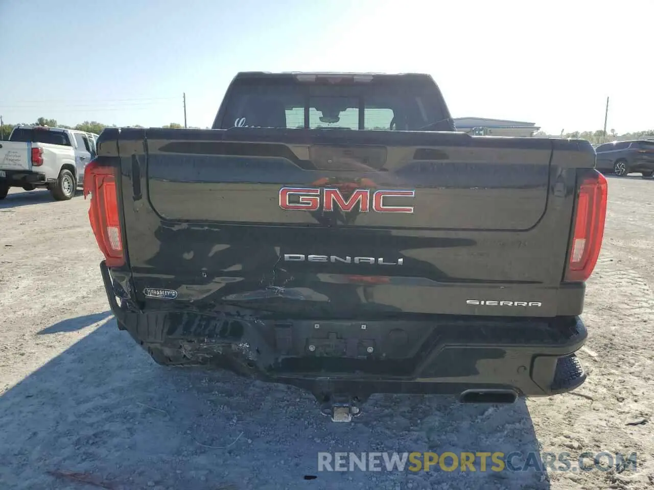 6 Photograph of a damaged car 3GTUUGEL8NG506373 GMC SIERRA 2022