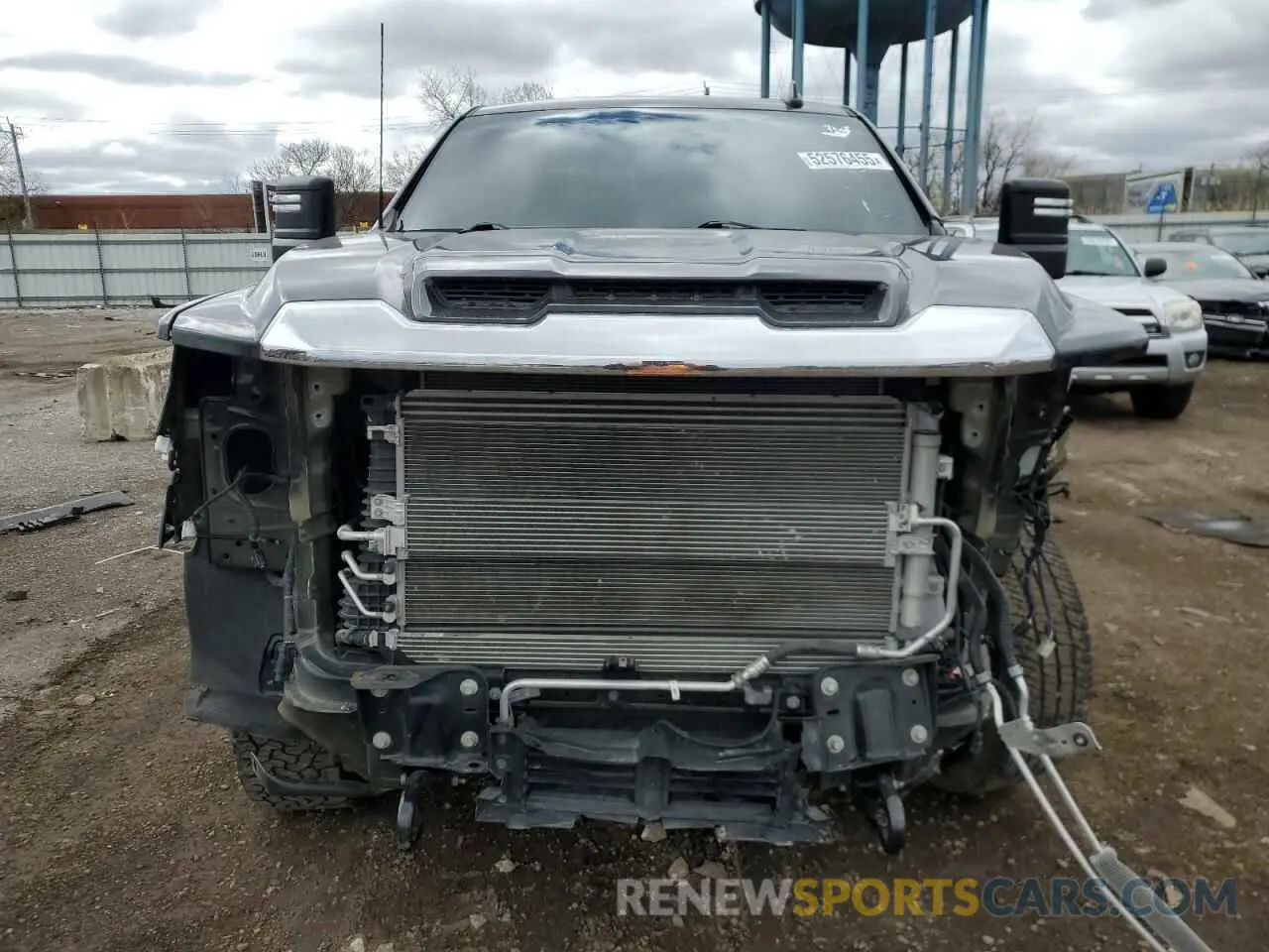 5 Photograph of a damaged car 1GT19MEY2PF133530 GMC SIERRA 2023