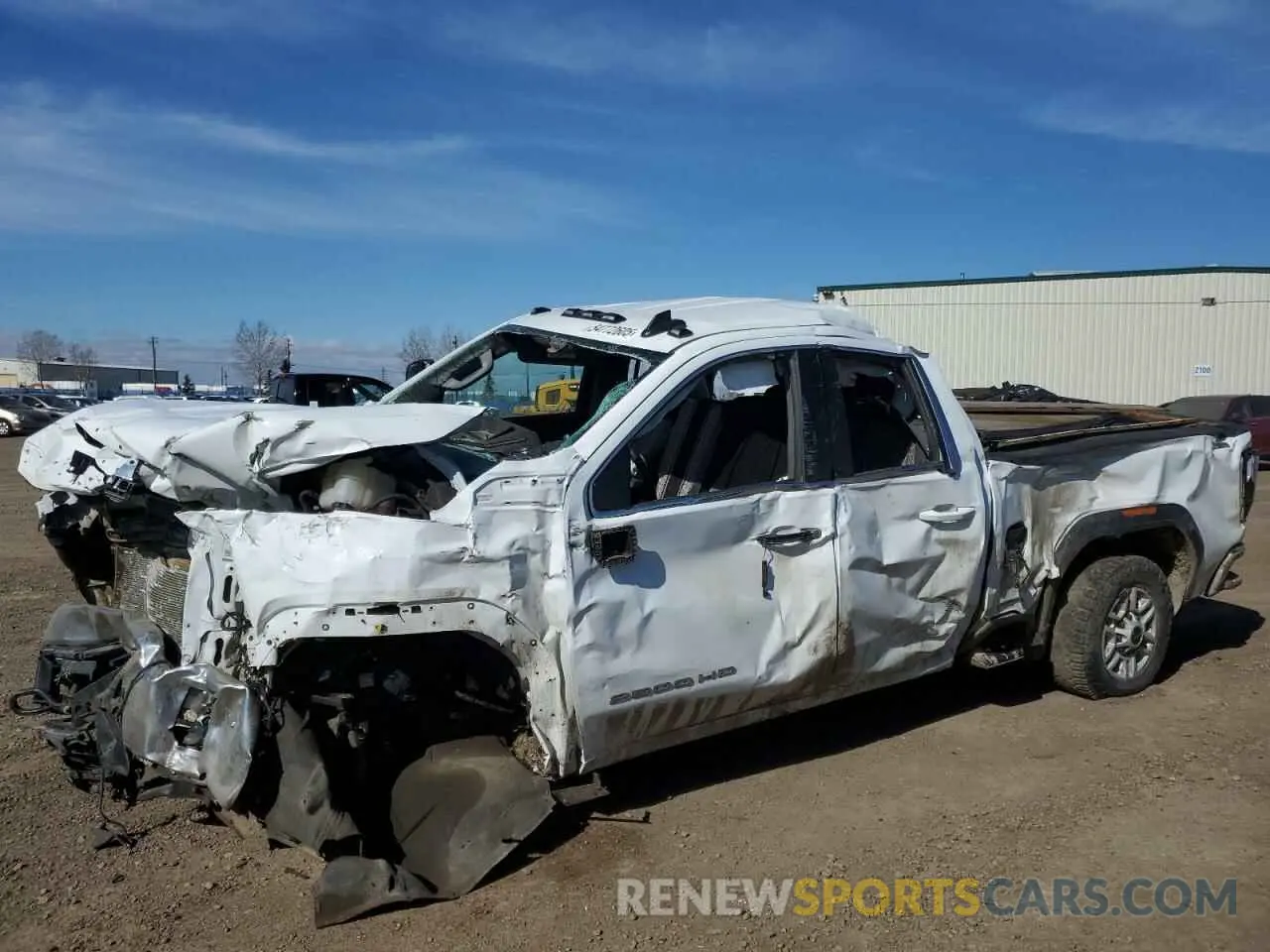 1 Photograph of a damaged car 1GT29ME72PF231291 GMC SIERRA 2023