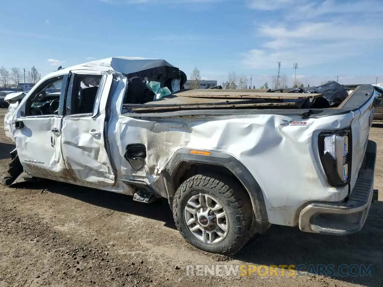 2 Photograph of a damaged car 1GT29ME72PF231291 GMC SIERRA 2023