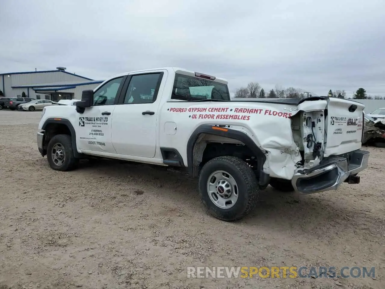 2 Photograph of a damaged car 1GT49LE75PF212494 GMC SIERRA 2023