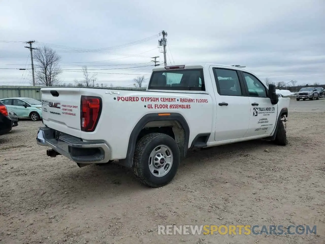 3 Photograph of a damaged car 1GT49LE75PF212494 GMC SIERRA 2023