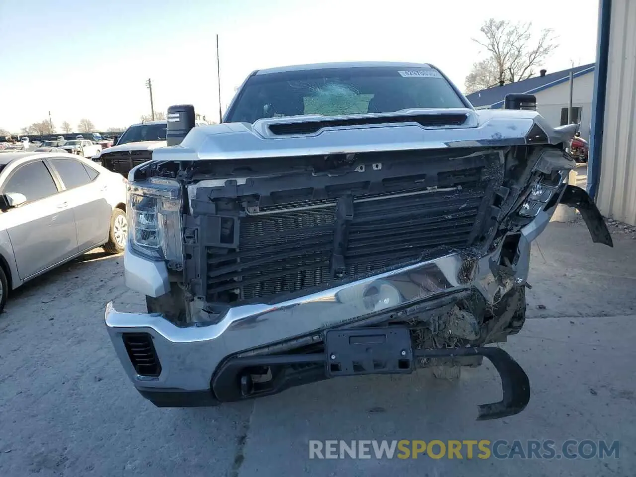 2 Photograph of a damaged car 1GT49LE76PF174578 GMC SIERRA 2023