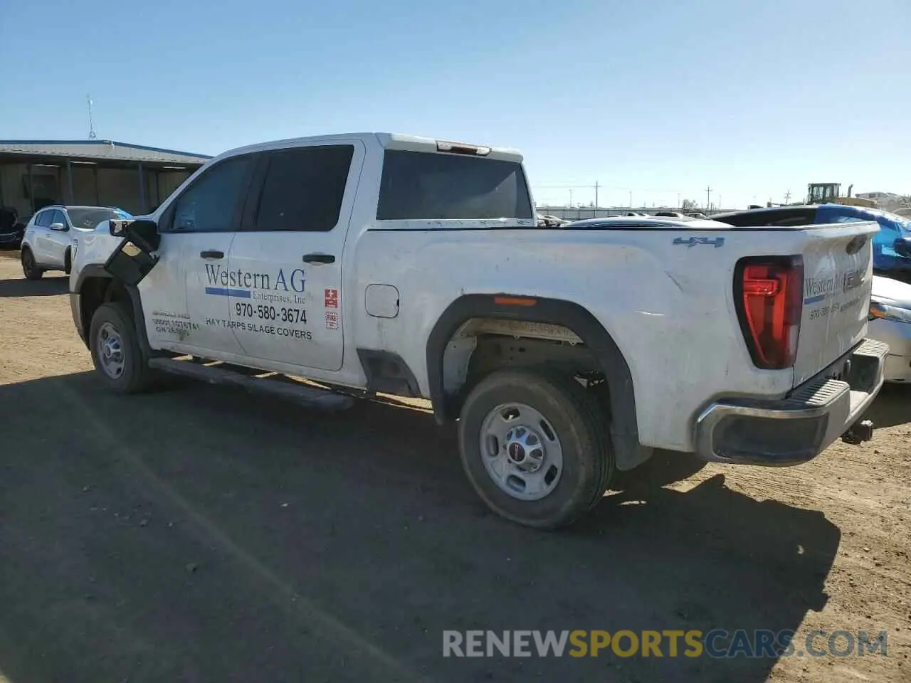 2 Photograph of a damaged car 1GT49LEY8PF227967 GMC SIERRA 2023