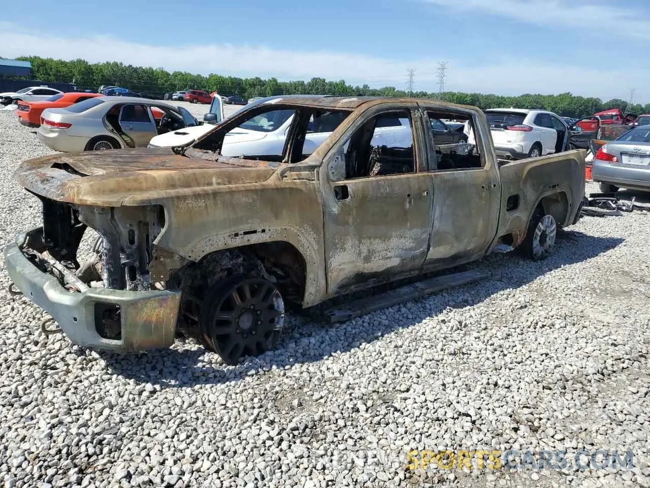 1 Фотография поврежденного автомобиля 1GT49NE73PF174985 GMC SIERRA 2023