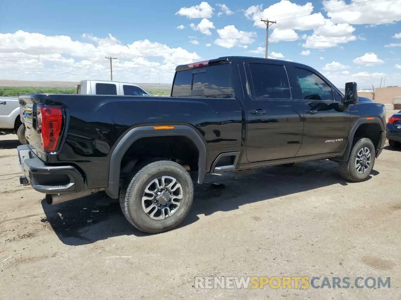 3 Photograph of a damaged car 1GT49PEYXPF215469 GMC SIERRA 2023