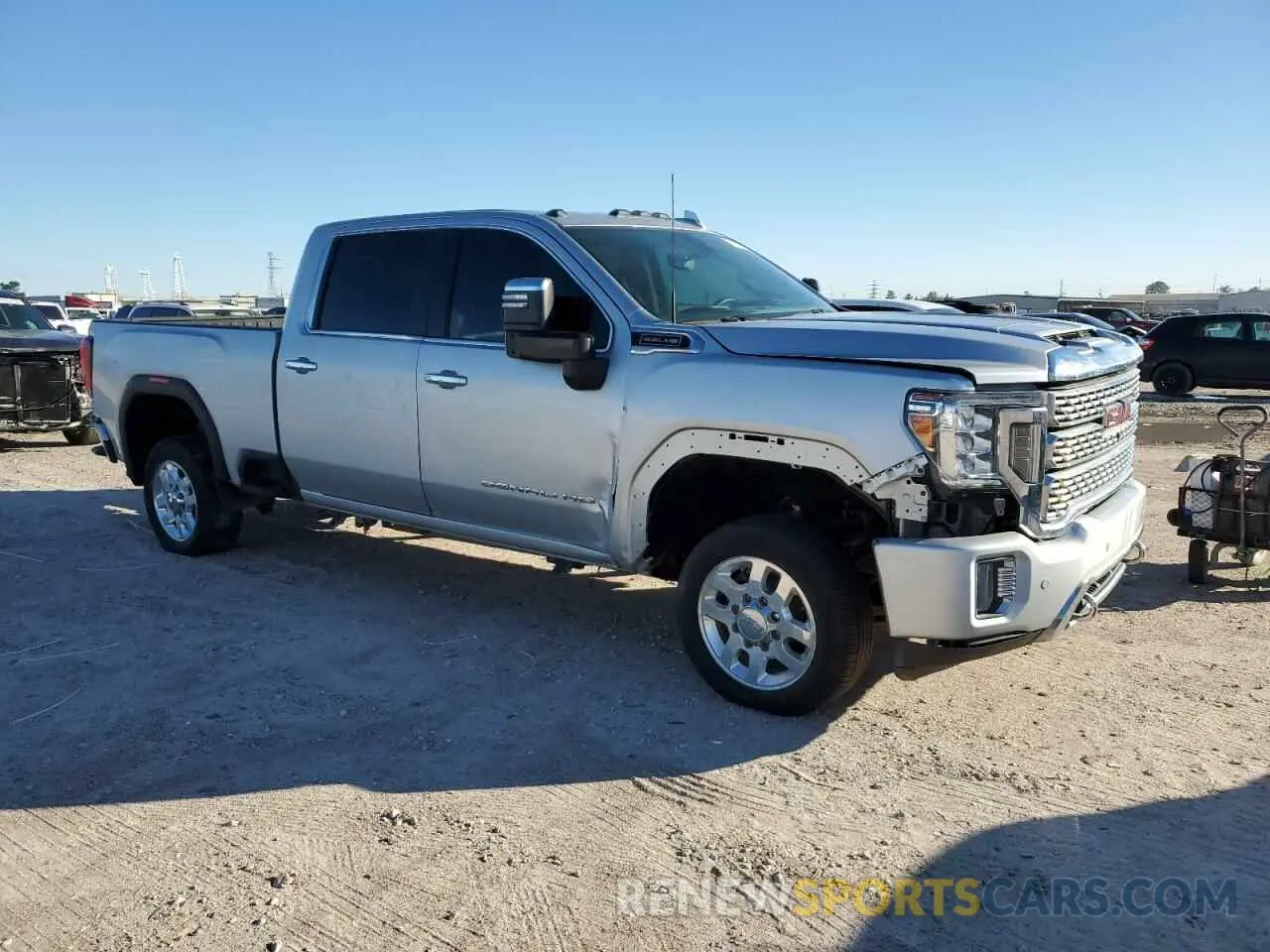 4 Фотография поврежденного автомобиля 1GT49RE78PF151323 GMC SIERRA 2023