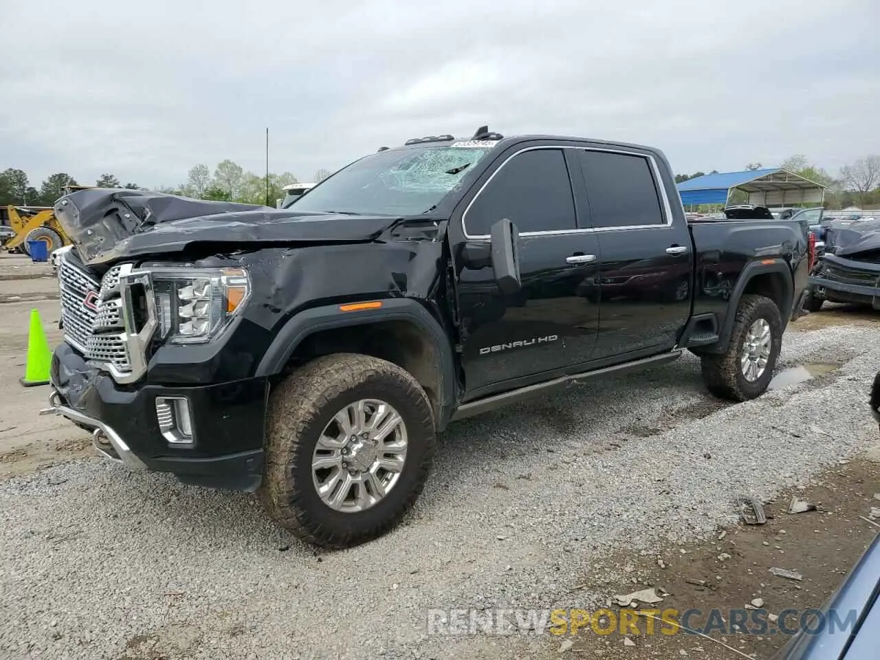 1 Photograph of a damaged car 1GT49REY2PF126183 GMC SIERRA 2023