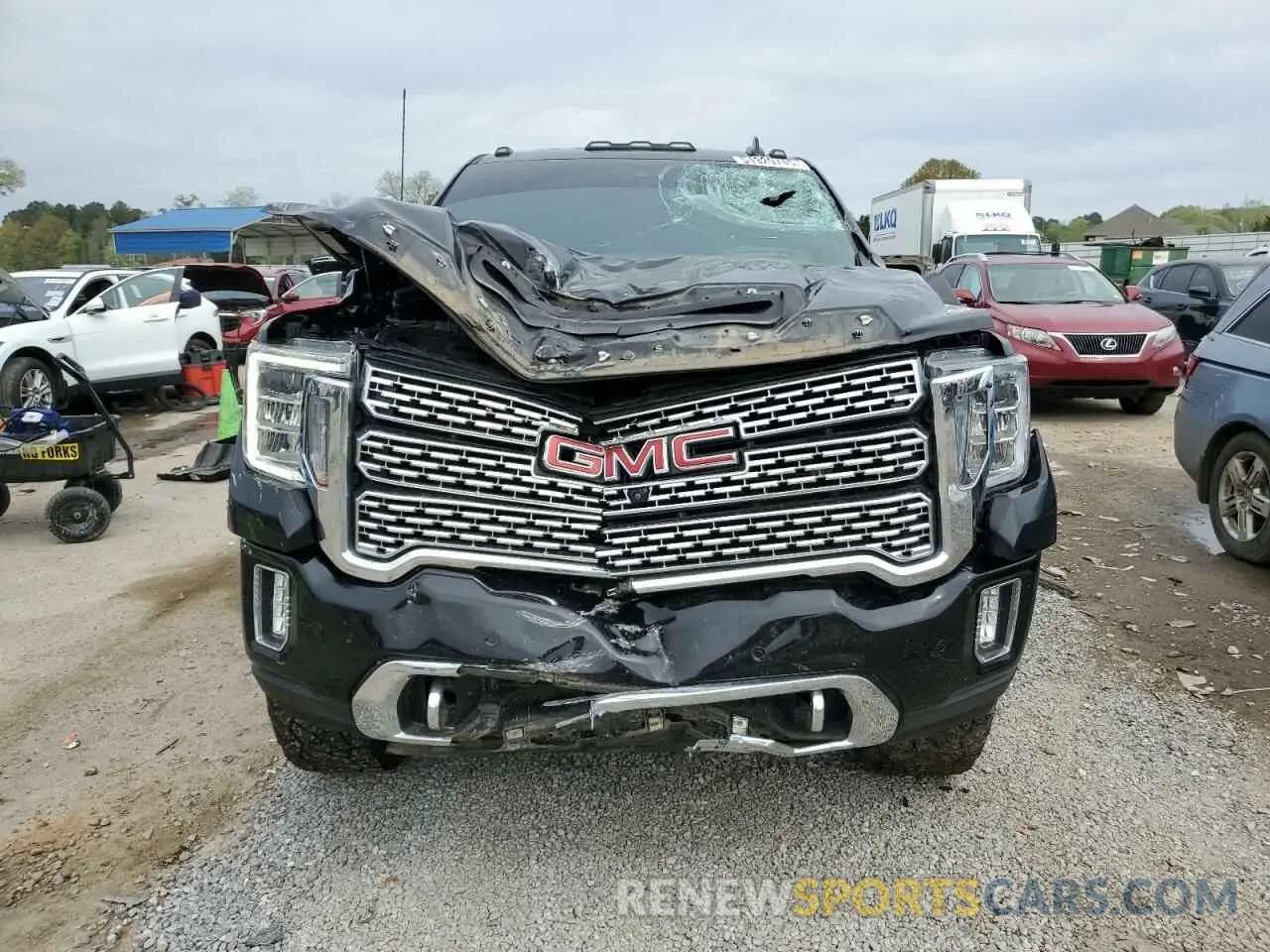 5 Photograph of a damaged car 1GT49REY2PF126183 GMC SIERRA 2023