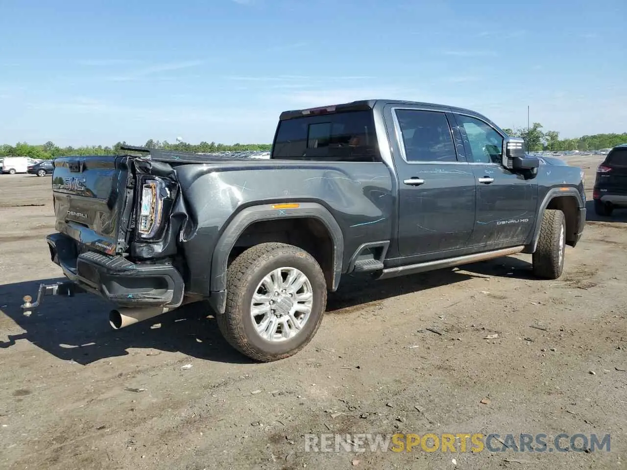 3 Photograph of a damaged car 1GT49REY2PF128287 GMC SIERRA 2023