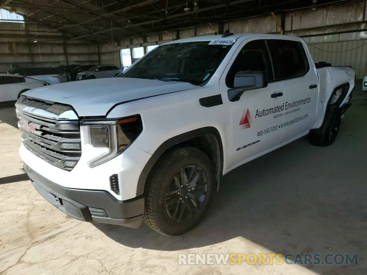 1 Photograph of a damaged car 1GTPHAEK0PZ101441 GMC SIERRA 2023