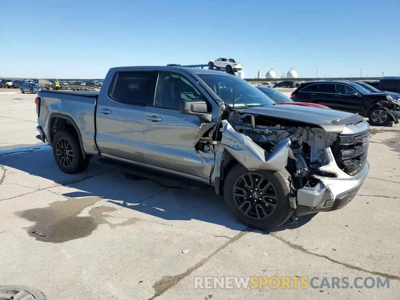 4 Фотография поврежденного автомобиля 1GTPHCE82PZ330672 GMC SIERRA 2023