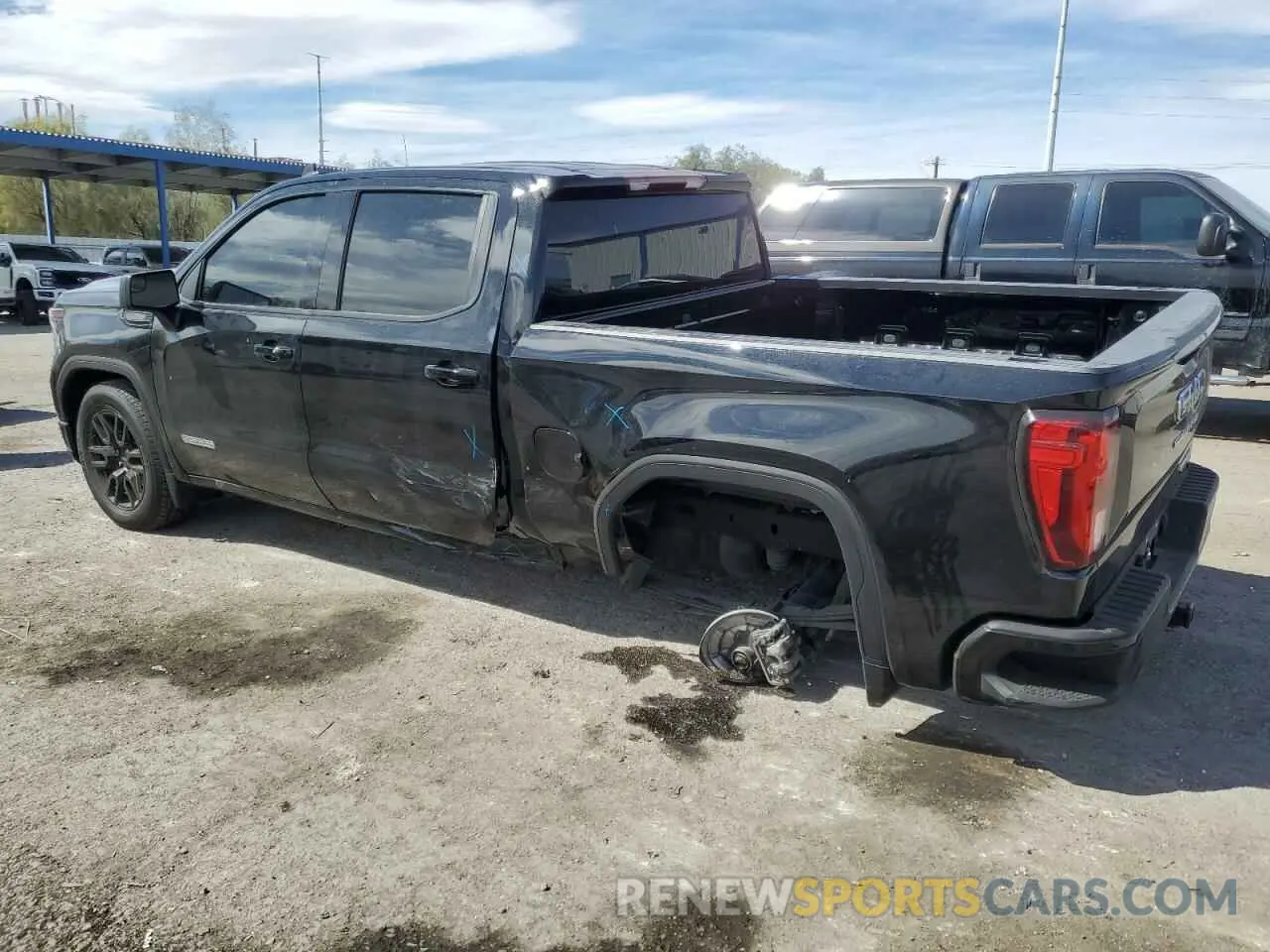 2 Фотография поврежденного автомобиля 1GTPHCEK1PZ103291 GMC SIERRA 2023