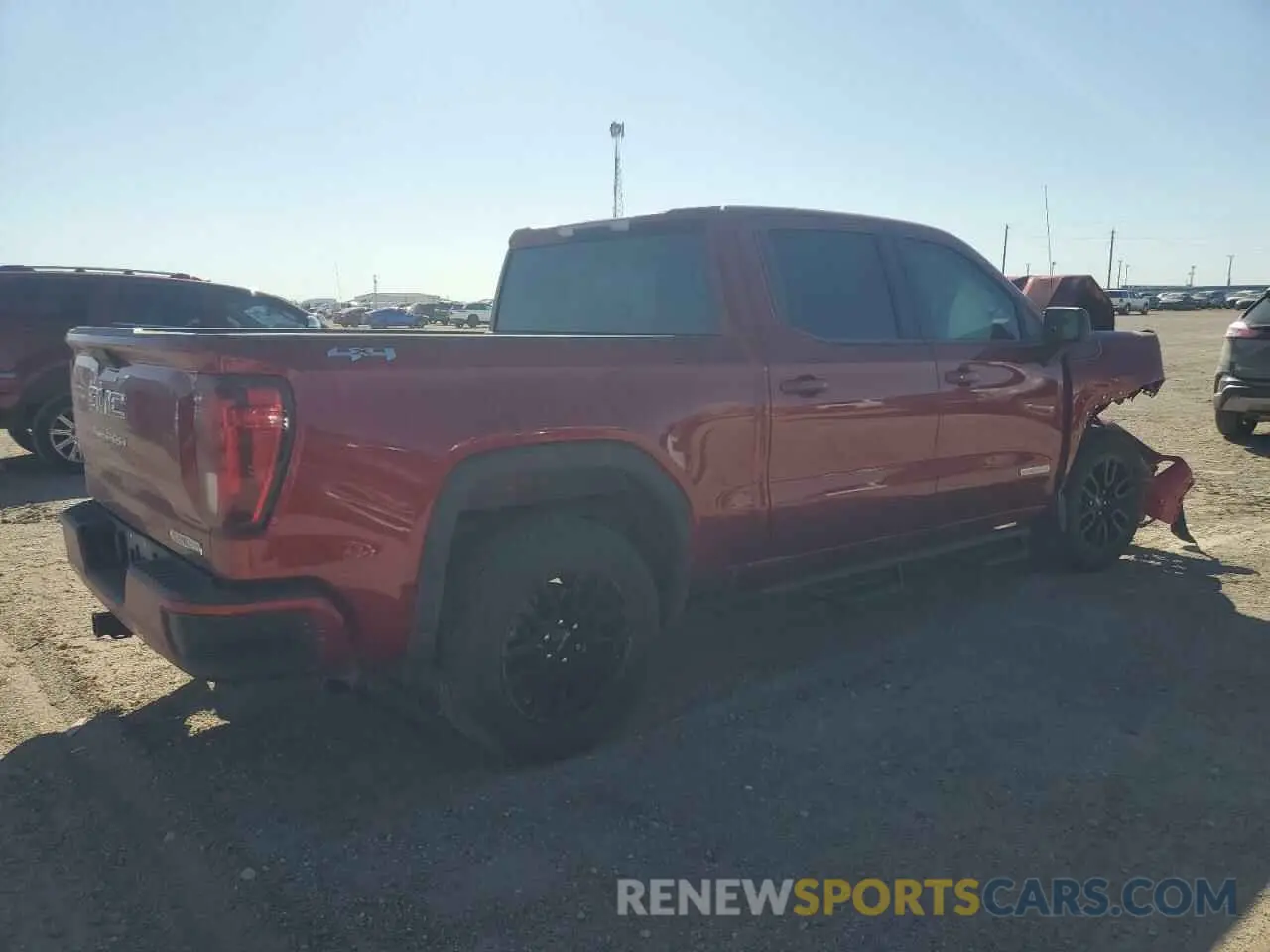 3 Фотография поврежденного автомобиля 1GTPUCEK2PZ194924 GMC SIERRA 2023