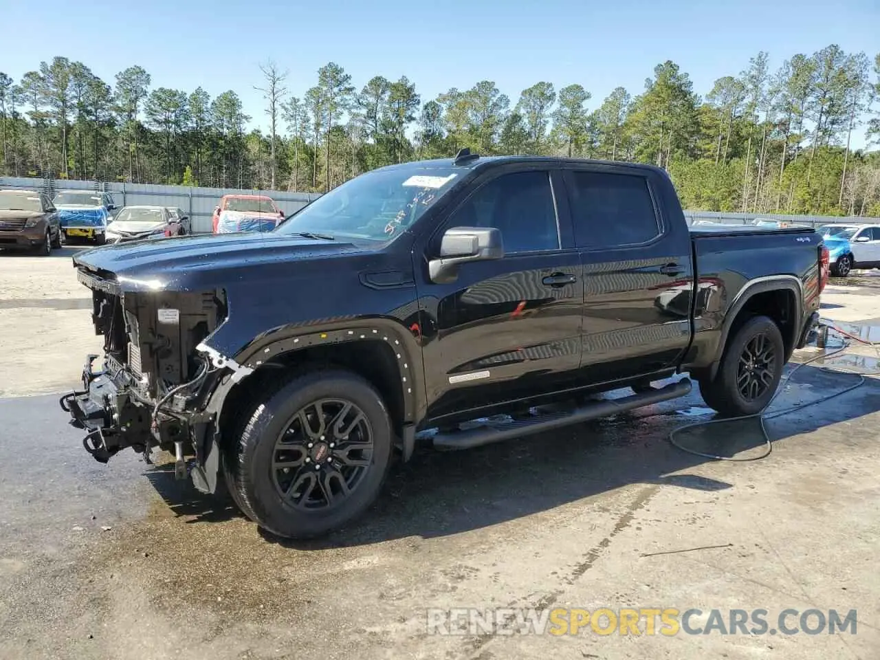 1 Фотография поврежденного автомобиля 1GTPUCEK9PZ205868 GMC SIERRA 2023