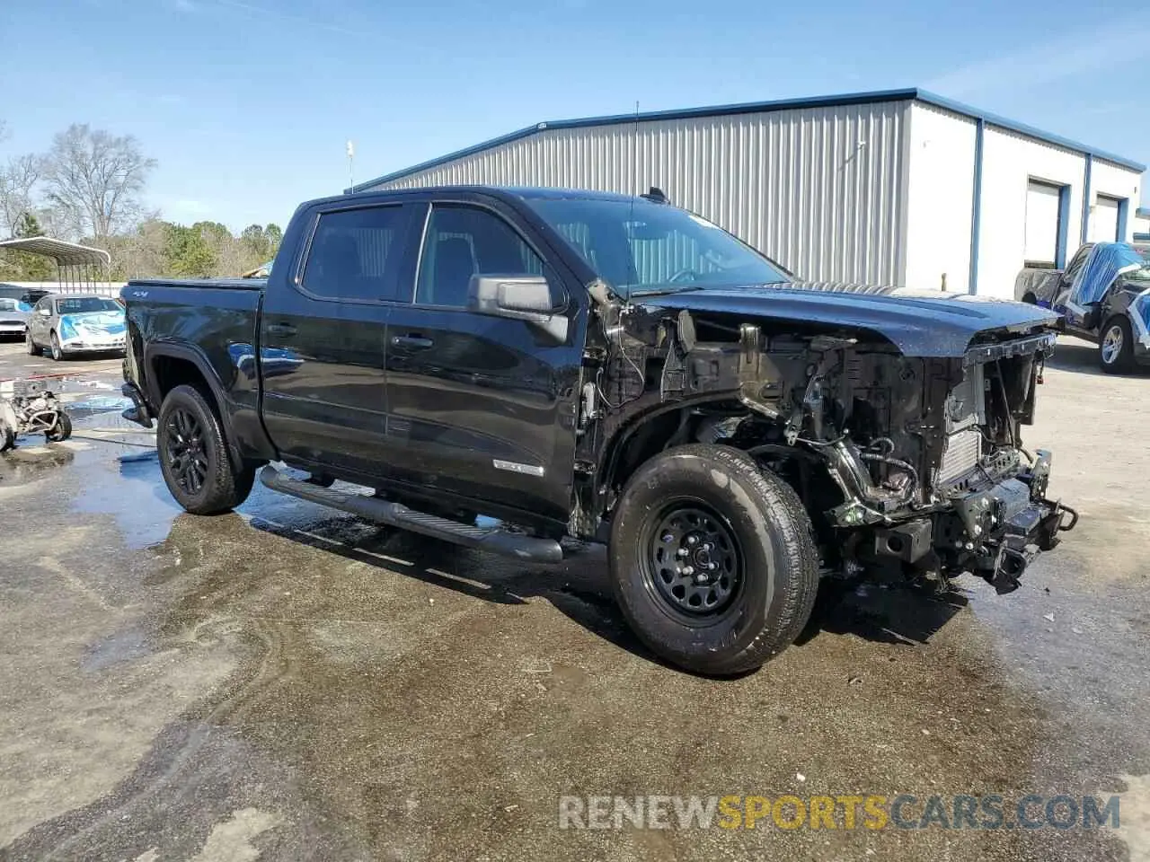 4 Фотография поврежденного автомобиля 1GTPUCEK9PZ205868 GMC SIERRA 2023