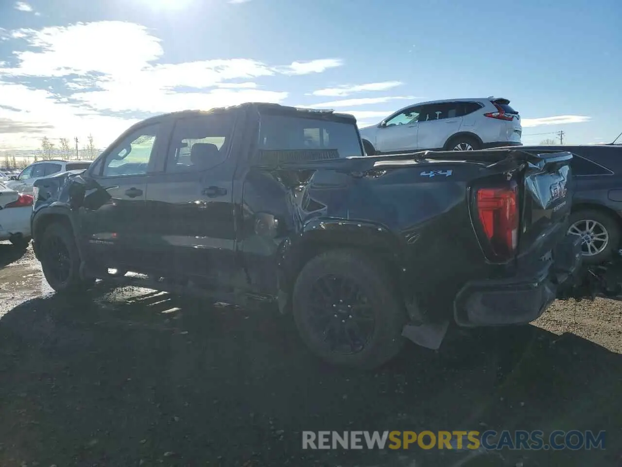 2 Photograph of a damaged car 1GTUUAED1PZ293954 GMC SIERRA 2023
